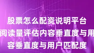 股票怎么配资说明平台通过碎片阅读量评估内容垂直度与用户匹配度