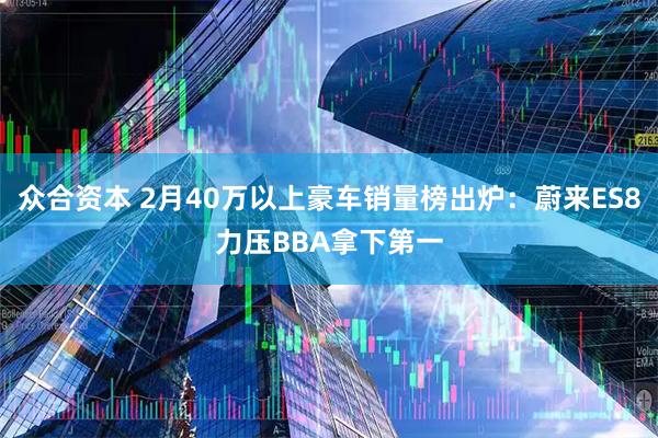 众合资本 2月40万以上豪车销量榜出炉:蔚来ES8力压BBA拿下第一